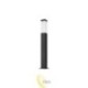 LED sodo lempa E27 Havana 6x6 65 cm juoda