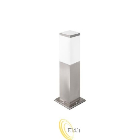 LED sodo lempa E27 Havana stovima 45 cm sidabrinė