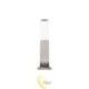 LED sodo lempa E27 Havana stovima 45 cm sidabrinė