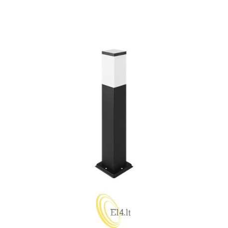 LED sodo lempa E27 Havana stovima 65 cm juoda