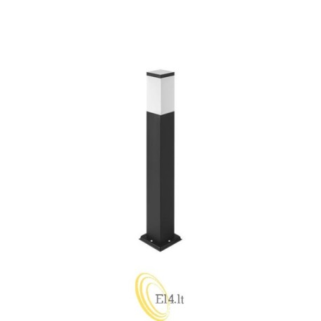 LED sodo lempa E27 Havana stovima 80 cm juoda