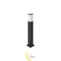 LED sodo lempa E27 Havana stovima 80 cm juoda