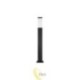 LED sodo lempa E27 Havana stovima 80 cm juoda