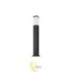 LED sodo lempa E27 Havana stovima 80 cm juoda