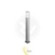 LED sodo lempa E27 Havana stovima 90 cm sidabrinė