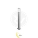 LED sodo lempa E27 Havana stovima 90 cm sidabrinė