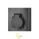 Sodo lempa LED E27 Malibu 9x9 60 cm su lizdu