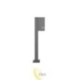 LED sodo lempa GU10 Nela stovima 50 cm juoda