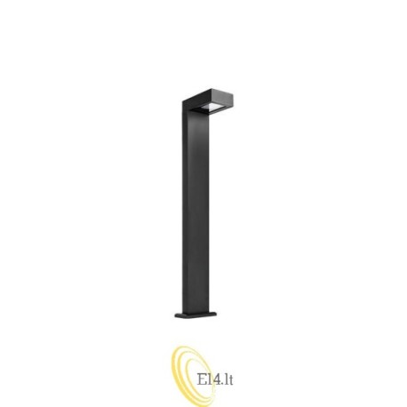 LED sodo lempa GX53 Hebin 80 cm juoda