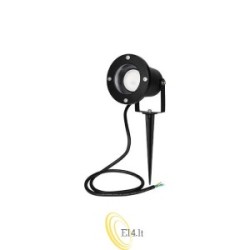 LED sodo prožektorius 1xGU10 100mm 1m kabelis