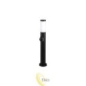 LED sodo lempa E27 Manila su lizdu, 65 cm, juoda