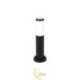 LED sodo lempa E27 Manila stovima 45 cm juoda