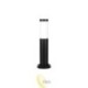 LED sodo lempa E27 Manila stovima 45 cm juoda