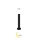 LED sodo lempa E27 Manila stovima 65 cm juoda