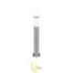 LED sodo lempa E27 Manila stovima 65 cm sidabrinė