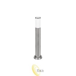 LED sodo lempa E27 Manila stovima 65 cm sidabrinė