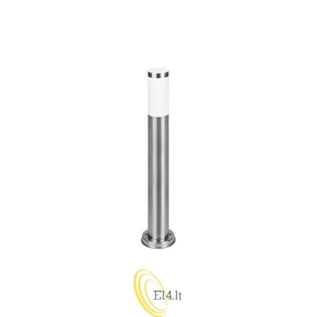 LED sodo lempa E27 Manila stovima 65 cm sidabrinė