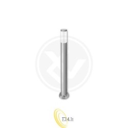 Sodo lempa LED E27 Manila stovima 90 cm sidabrinė