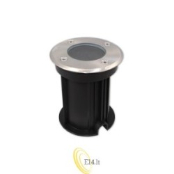 LED grindinio šviestuvas GU10 apvalus IP66 230V 108mm