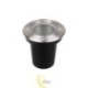 LED grindinio šviestuvas GU10 apvalus IP67 230V 110mm