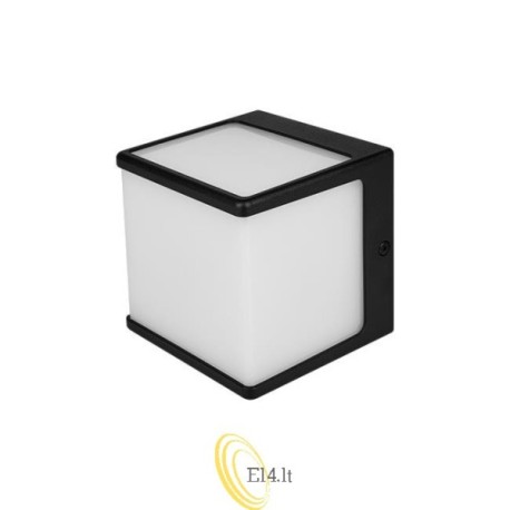 Architektūrinis šviestuvas Cube-2 GX53 juodas