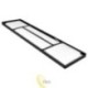 LED lubinis šviestuvas 300*1200*38mm 60W juodas