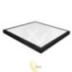 LED lubinis (antstatinis) šviestuvas 600x600x38 mm, 40 W, juodas