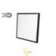 LED panelinis šviestuvas viršutiniam montavimui 600x600 juodas 28W 4500K