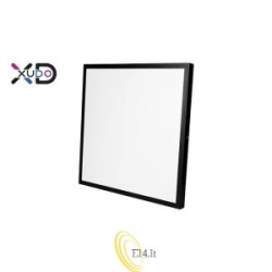 LED panelinis šviestuvas viršutiniam montavimui 600x600 juodas 28W 4500K