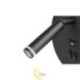Sieninė skaitymo lempa Piero G9+LED USB juoda