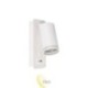Skaitomasis sieninis šviestuvas Ring GU10 55mm baltas USB A+C