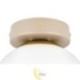 Sieninė lempa E27 LED Bali-15 15 cm x1 smėlio + auksinė