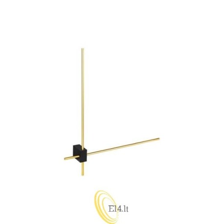Sieninis LED šviestuvas Como 12W 2x60cm