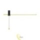 Sieninis LED šviestuvas Como 12W 2x60cm
