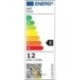 Sieninis LED šviestuvas Como 12W 120cm