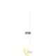 Sieninis LED šviestuvas Lira 12W 90cm
