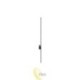Sieninis LED šviestuvas Lira 12W 90cm