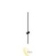 Sieninis LED šviestuvas Lira 12W 90cm