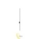 Sieninis LED šviestuvas Lira 18W 120cm