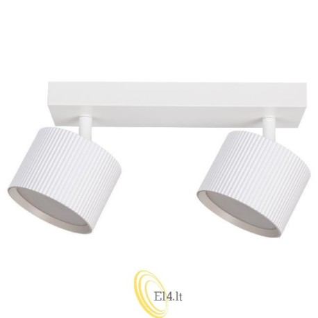 Sieninė lempa GX53 LED Orbin judama x2 balta