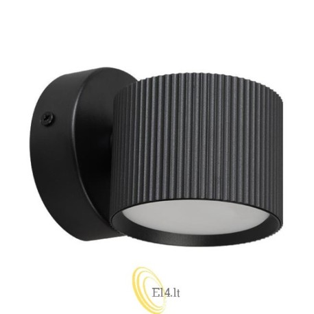 Sieninis šviestuvas GX53 LED Orbin x1 juodas