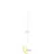 Sieninis LED šviestuvas Catrina 14W 90cm baltas