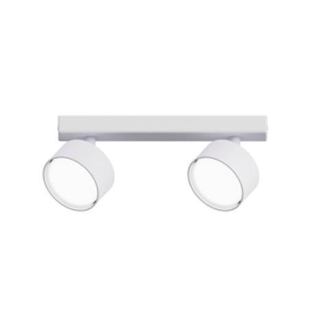 Sieninė lempa GX53 LED Capris pasukama x2 balta