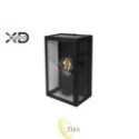 Sieninė lempa E27 LED IP44 Glass juoda
