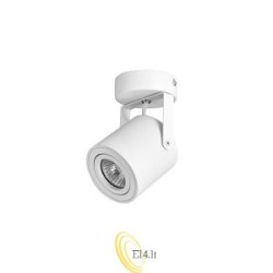 Sieninė lempa GU10 LED Abi 80mm pasukama x1 balta