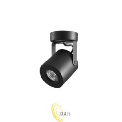 Sieninė lempa GU10 LED Abi 80mm pasukama x1 juoda