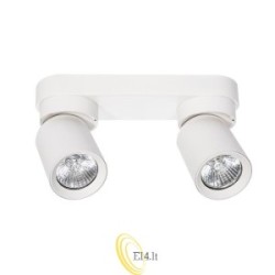 Sieninė lempa GU10 LED Timo pasukama x2 balta