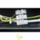 Sieninė lempa GU10 LED Bardo pasukama x6 balta