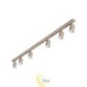 Sieninė lempa GU10 LED Lucerno pasukama x6 smėlio spalvos