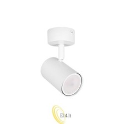 Sieninė lempa GU10 LED Richi pasukama x1 balta